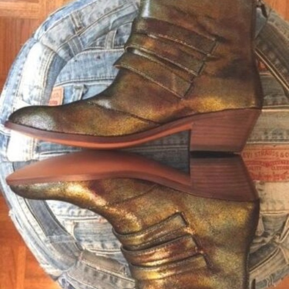 MODERN VICE JASPER 3 BRONZE METALLIC 7.5 Boots - Picture 4 of 7
